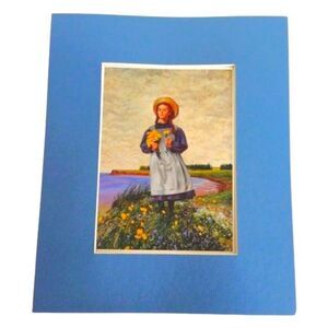 Artwork Print Anne of Green Gables "Beyond the Summer Fields" Artist Ben‎ Stahl